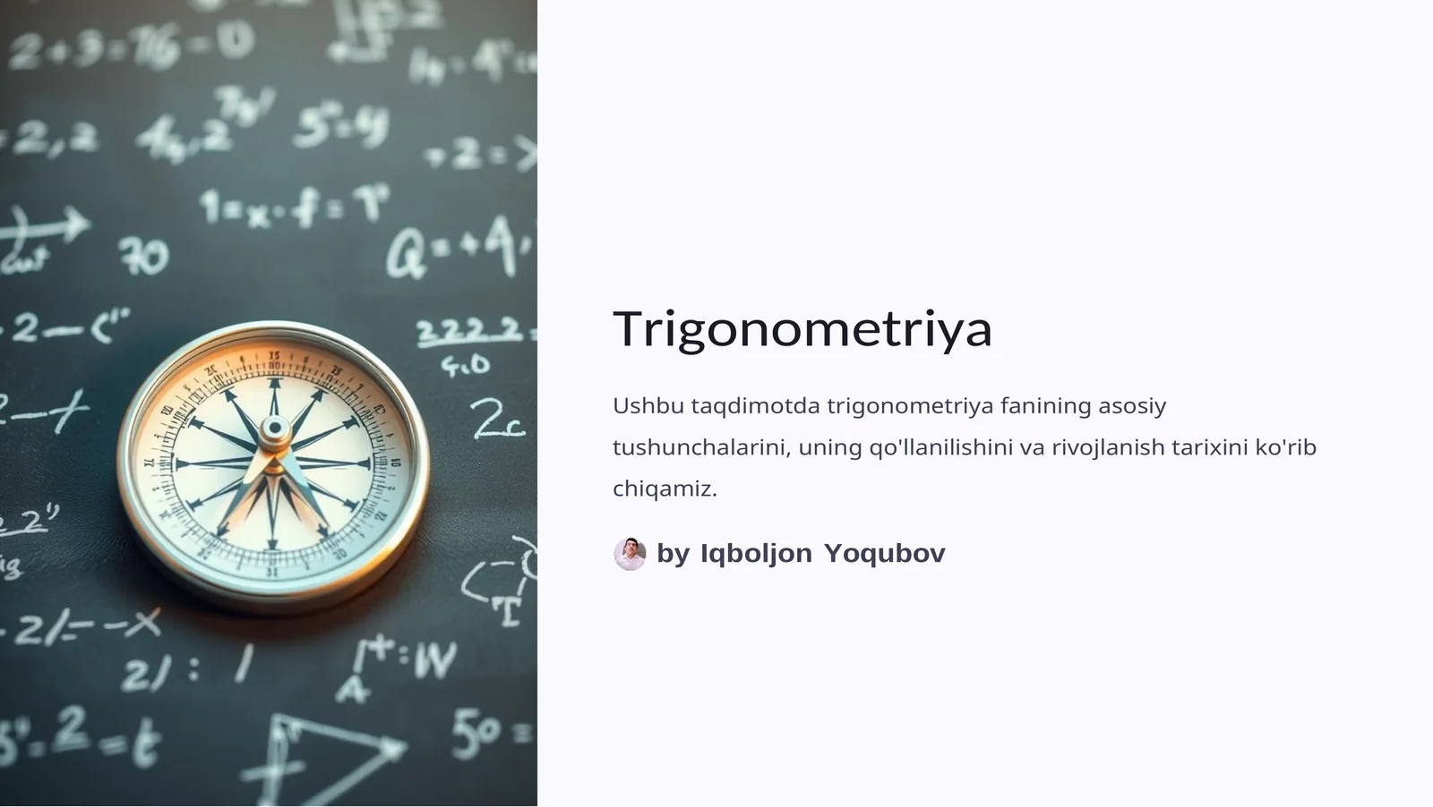 Trigonometriya