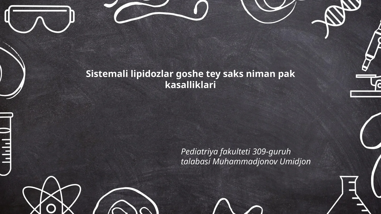 Sistemali lipidozlar goshe tey saks niman pak kasalliklari