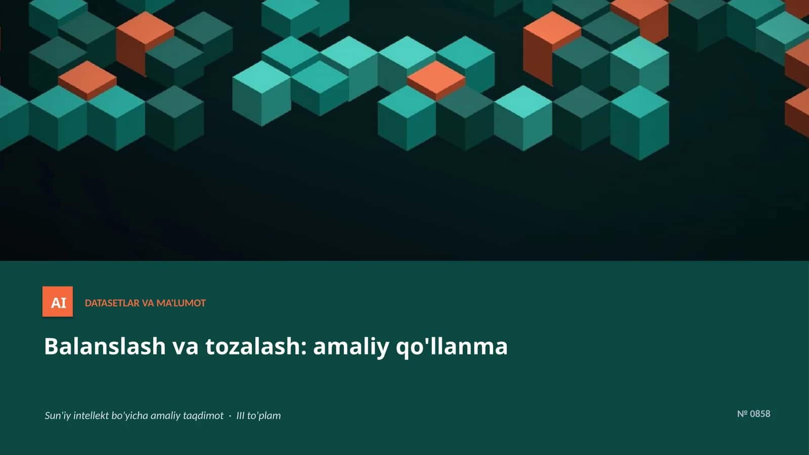 Balanslash va tozalash: amaliy qo'llanma