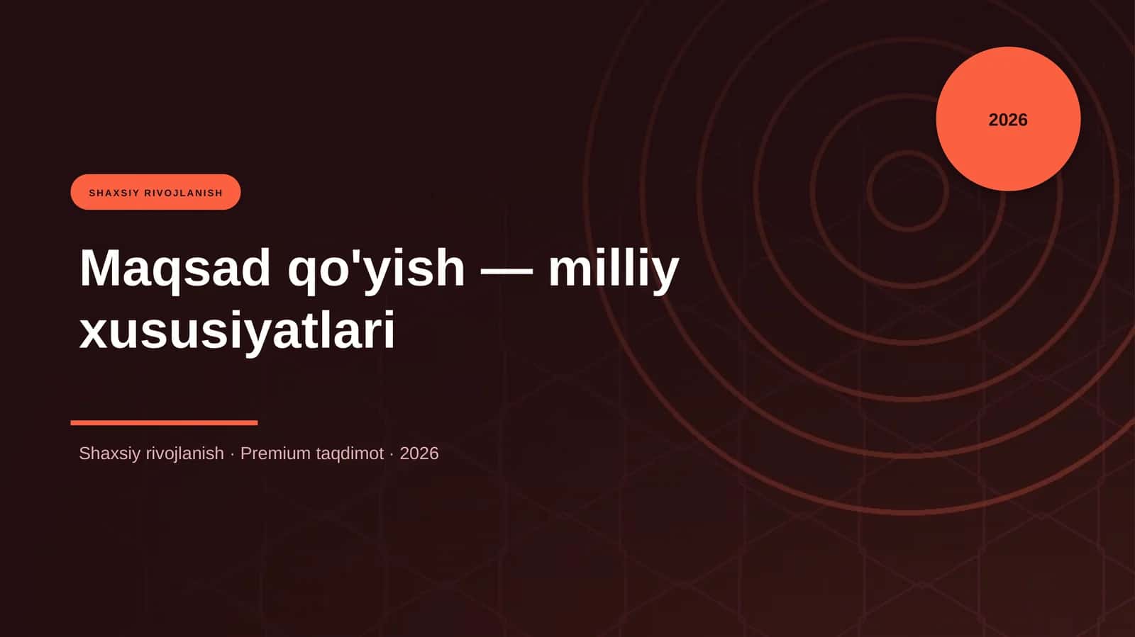 Maqsad qo'yish — milliy xususiyatlari