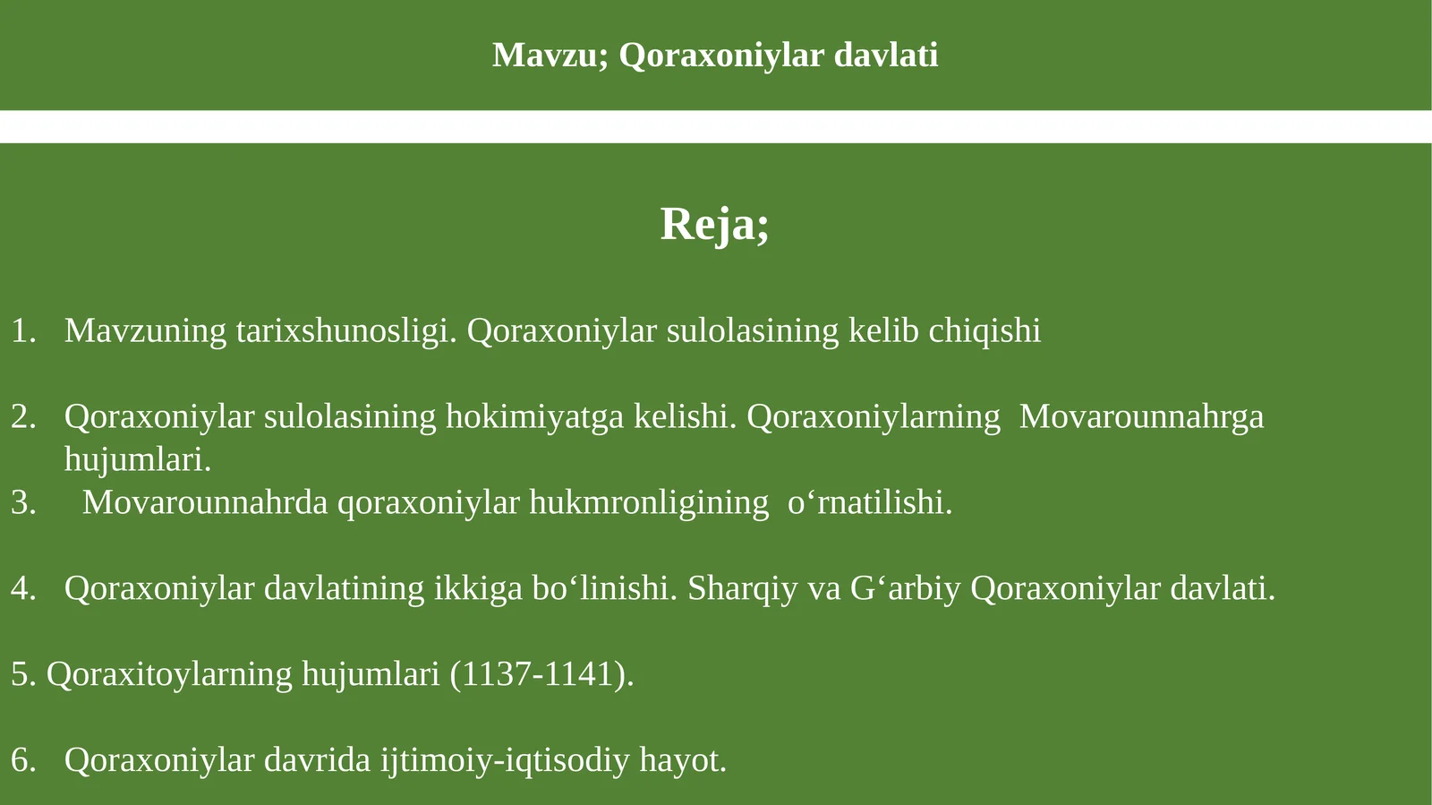 Qoraxoniylar davlati