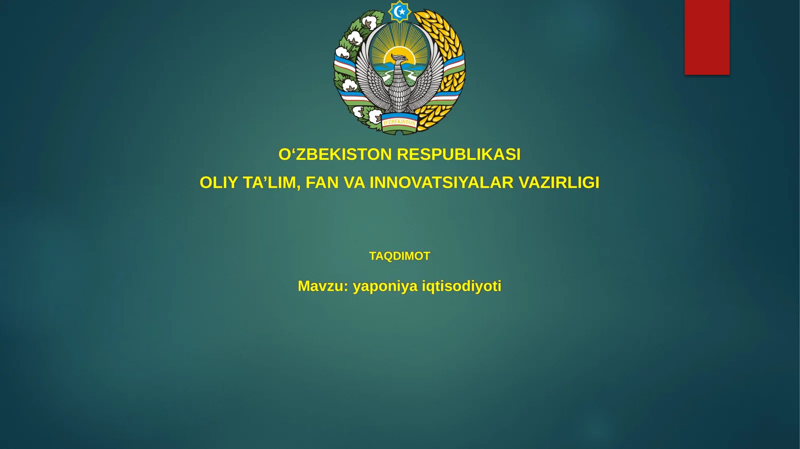 Yapon iqtisodiyoti