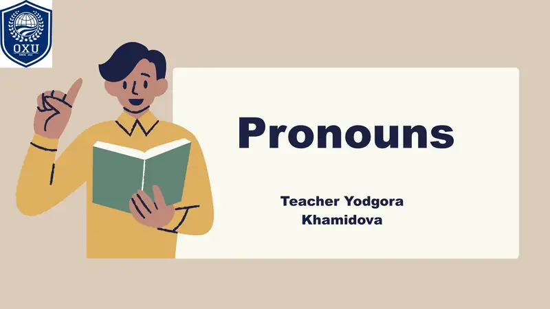 Pronouns