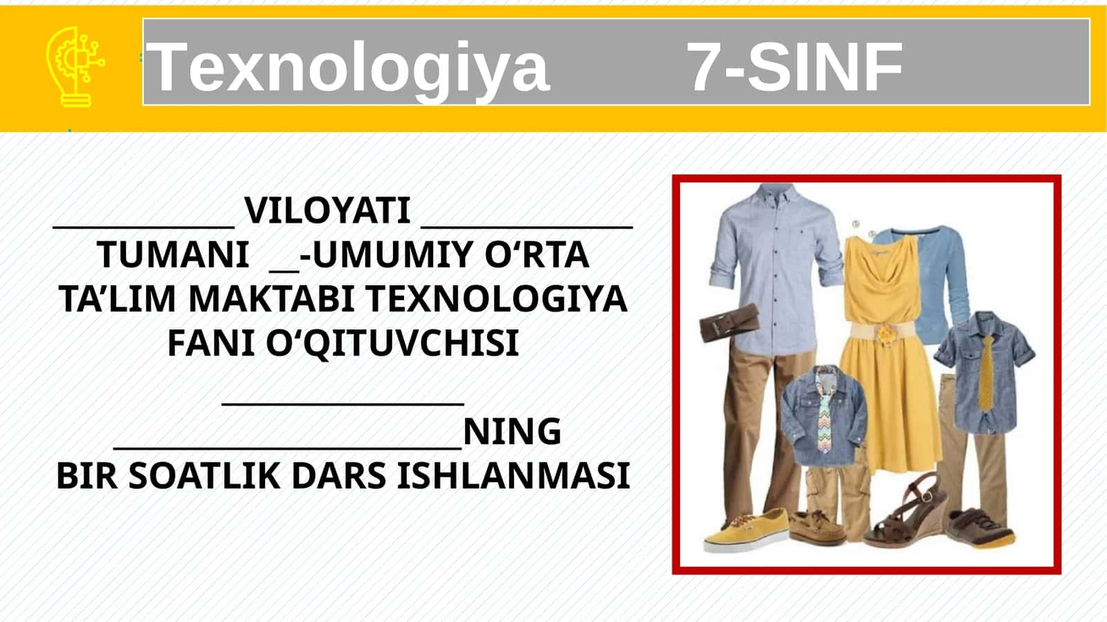 BIR SOATLIK DARS ISHLANMASI