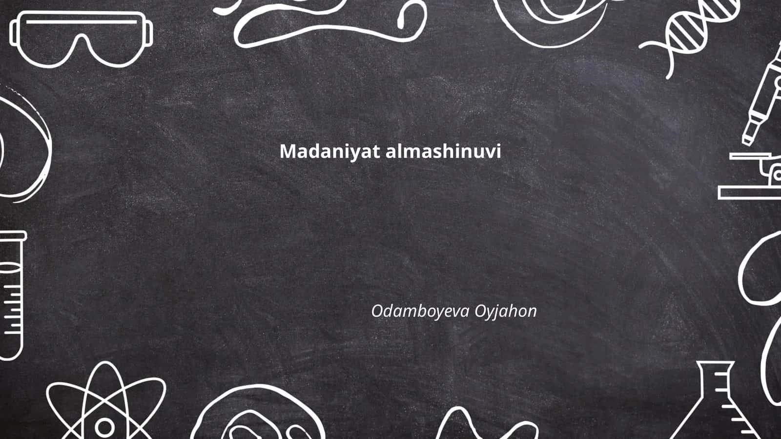 Madaniyat almashinuvi