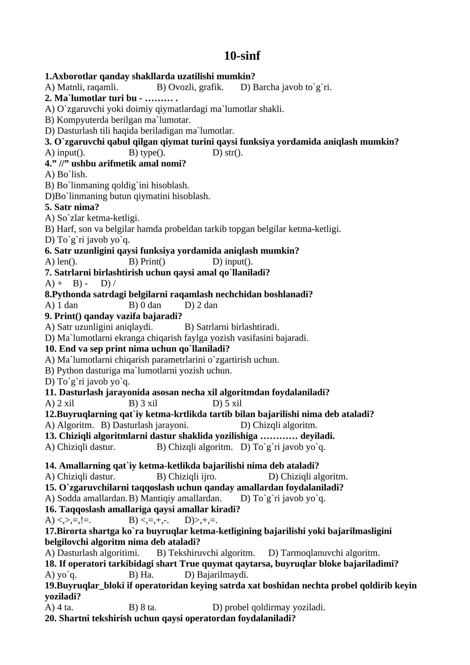 10-sinf