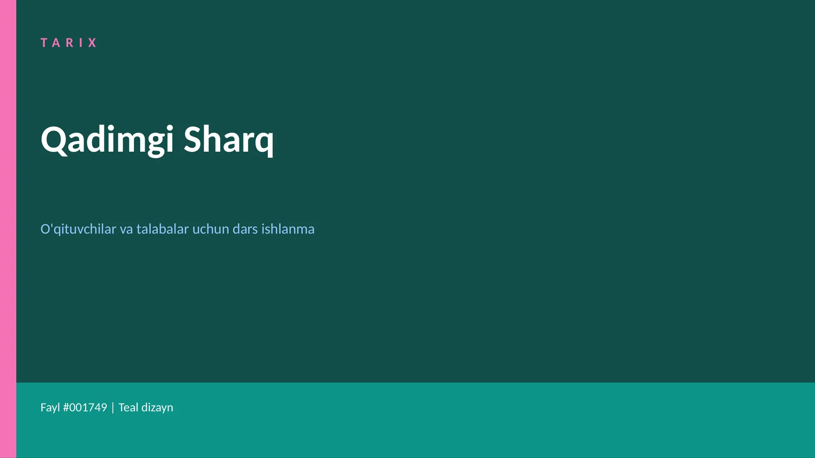 Qadimgi Sharq