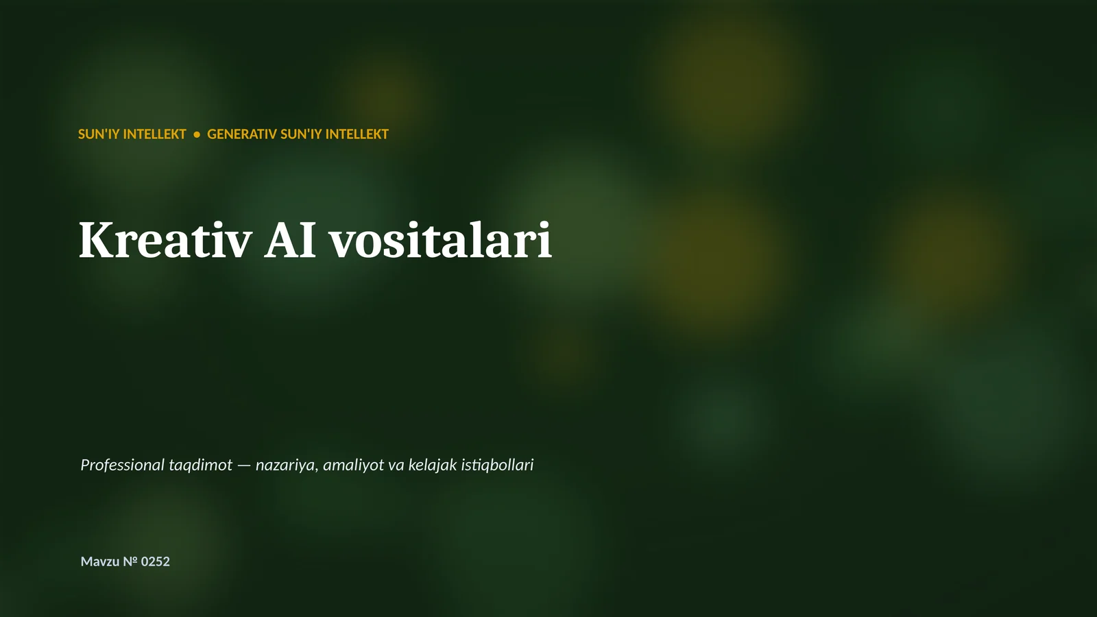Generativ AI