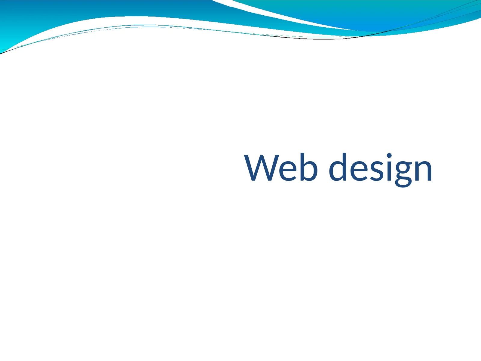 WEB  DESIGN