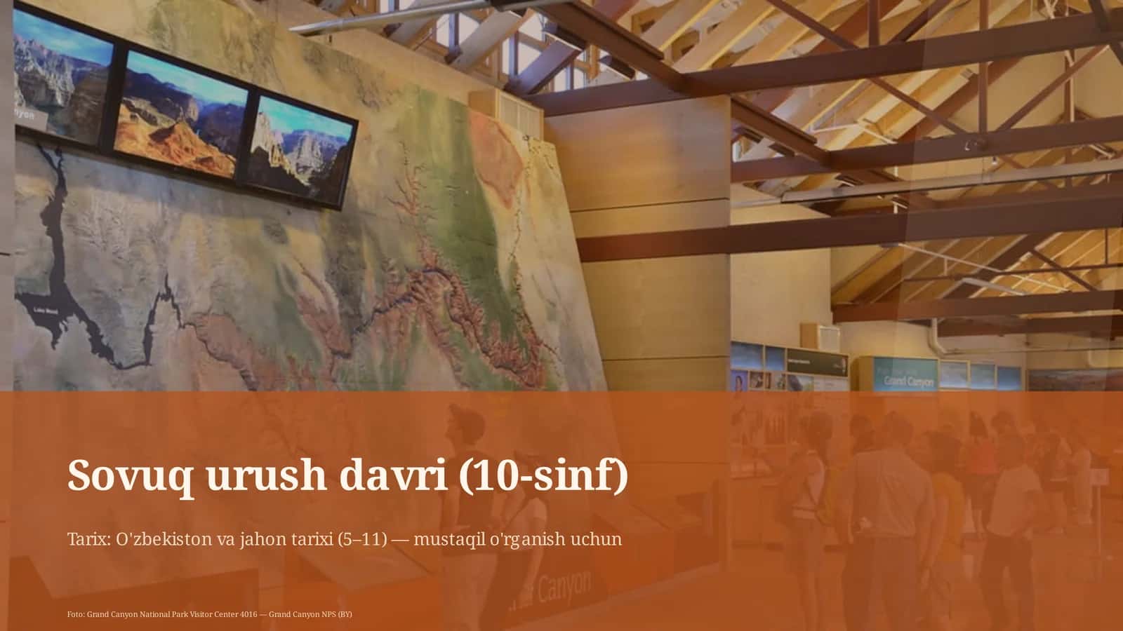 Sovuq urush davri (10-sinf)