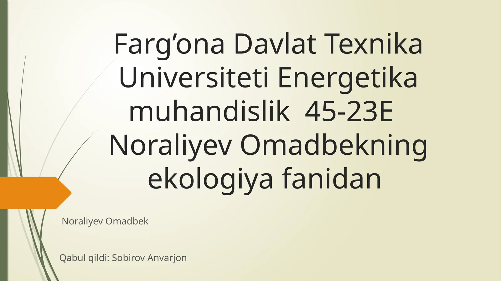 Global, mintaqaviy va mahalliy miqyosdagi ekologik muammolar