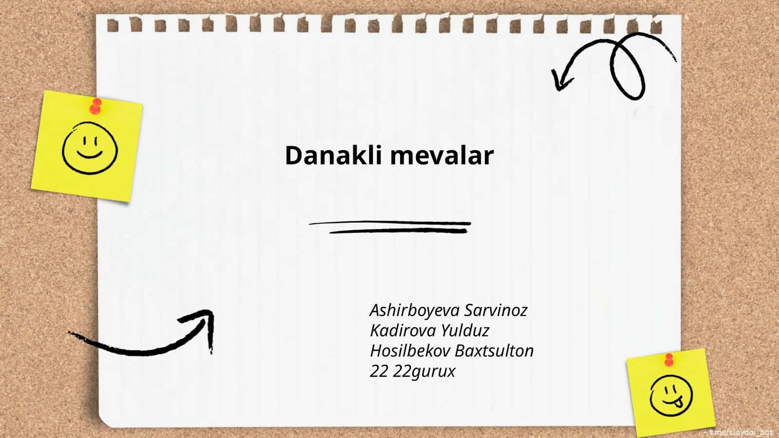 Danakli mevalar