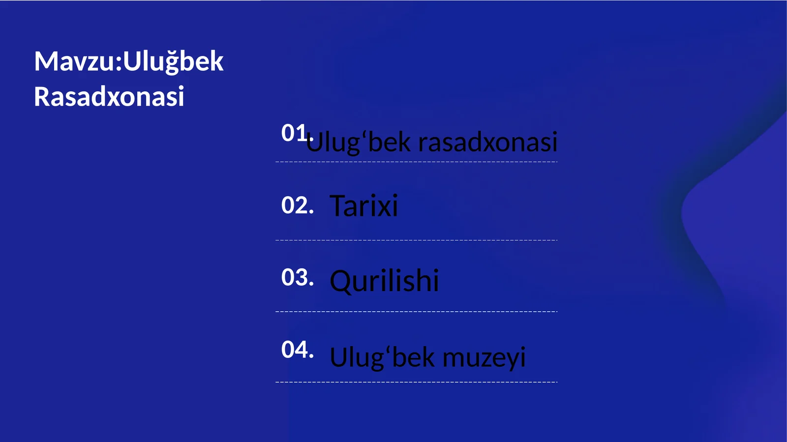 Ulugʻbek Rasadxonasi