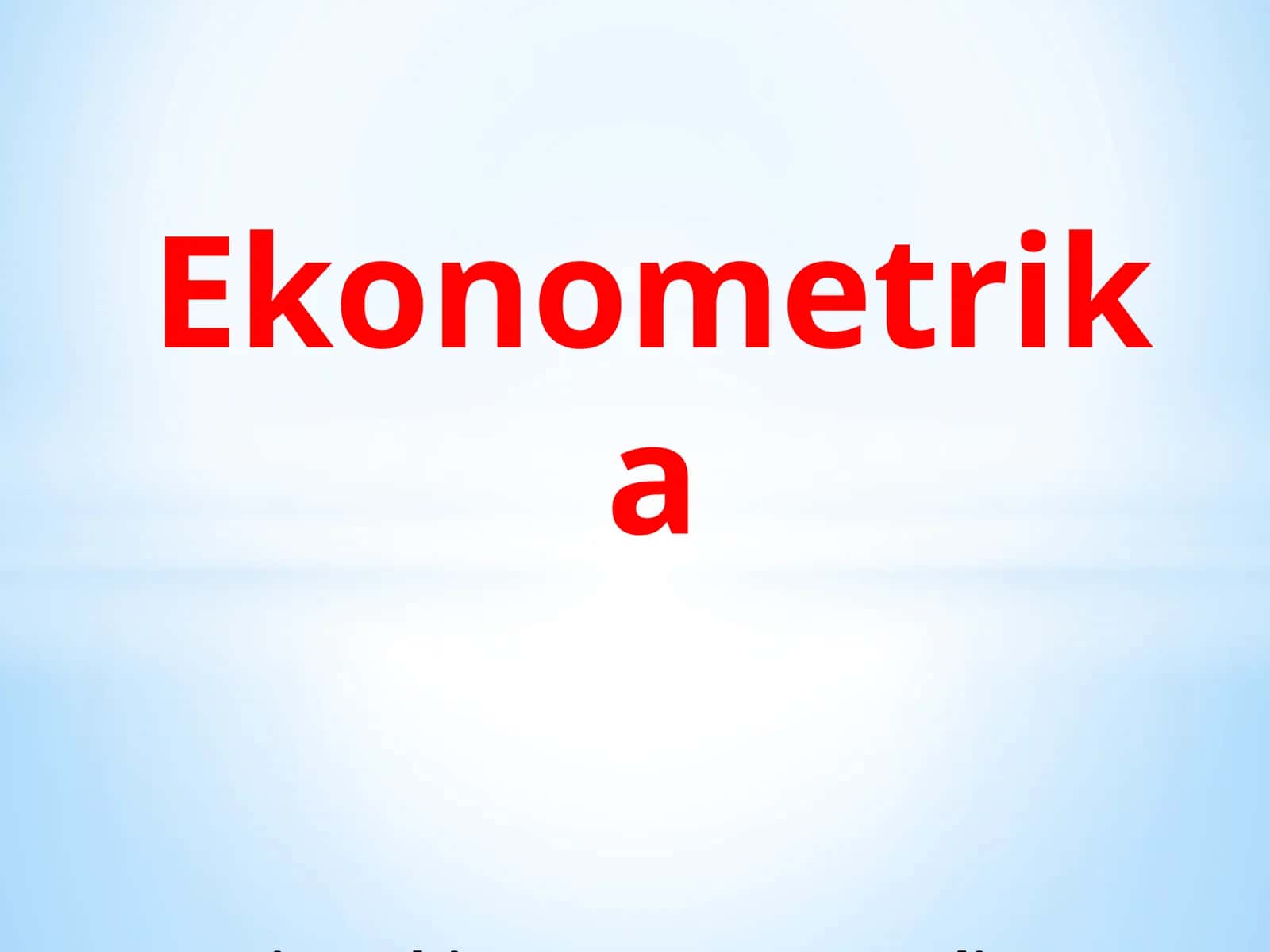 Ehtimollik va statistika ni takrorlash