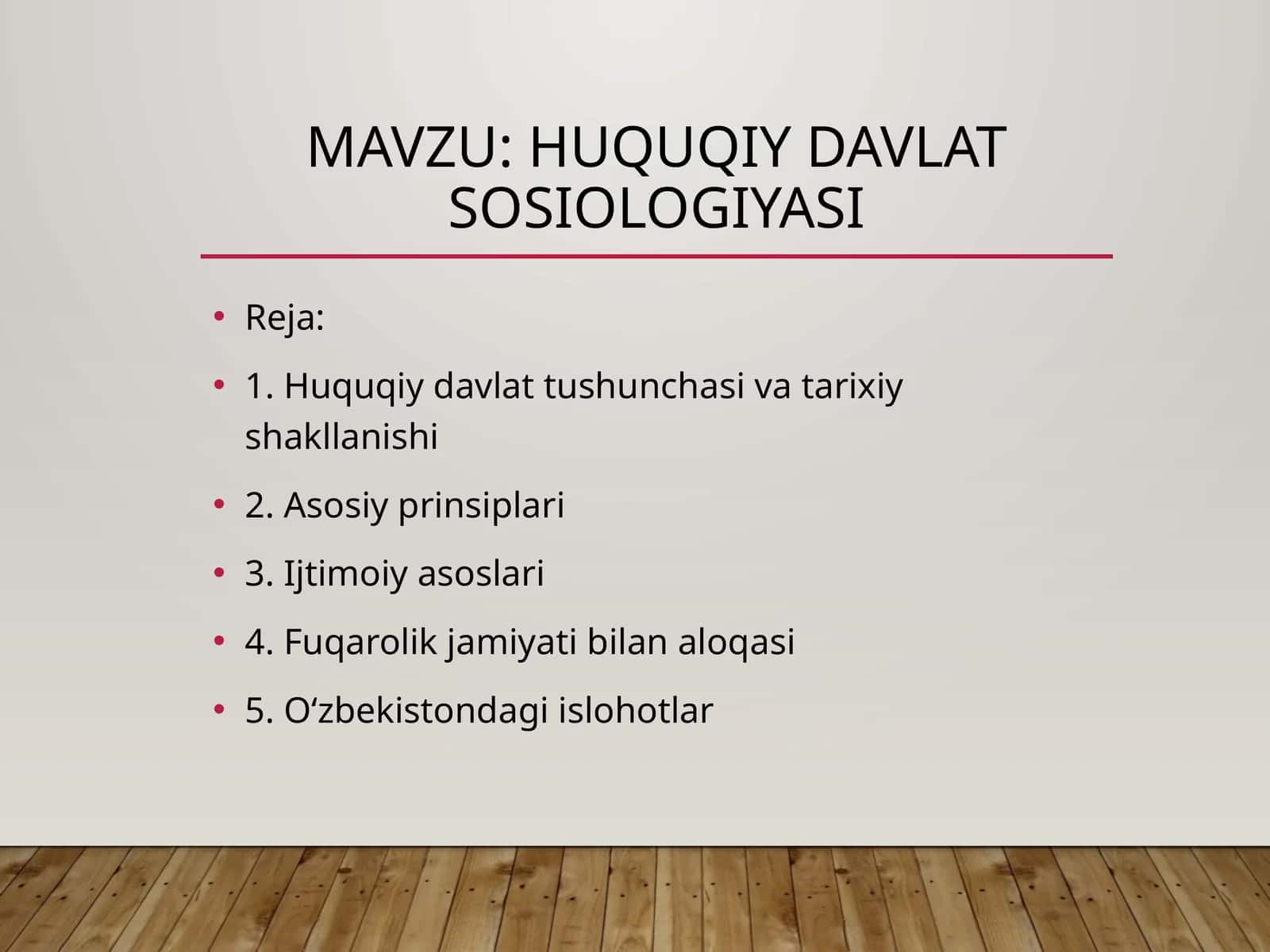 Huquqiy davlat sosiologiyasi
