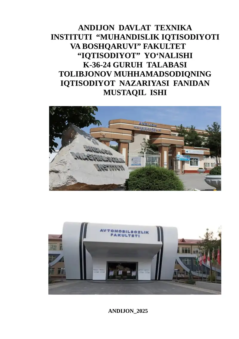 SOLIQLAR, ULARNING VAZIFALARI VA TURLARI