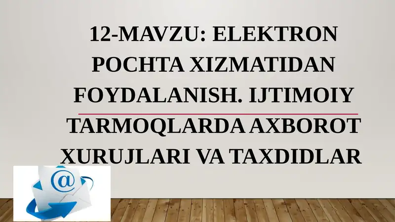 Elektron pochta xizmati