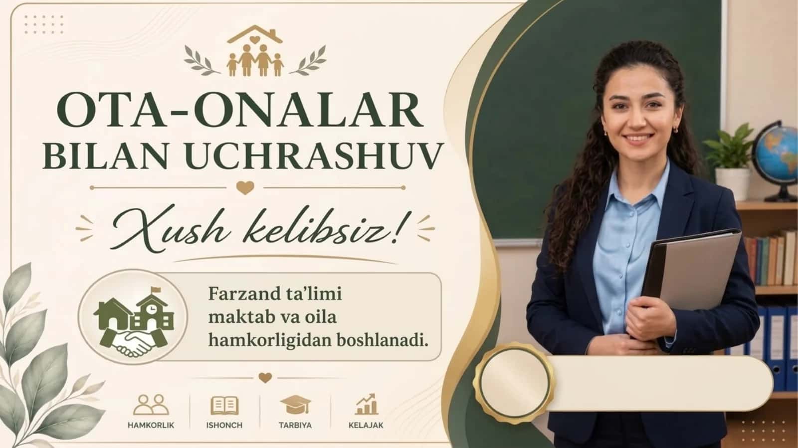 Ota-onalar majlisi uchun taqdimot