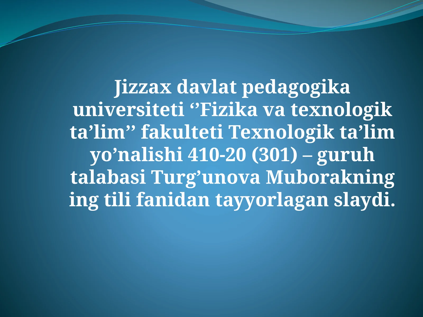 INGLIZ TILI - Articles - a, an