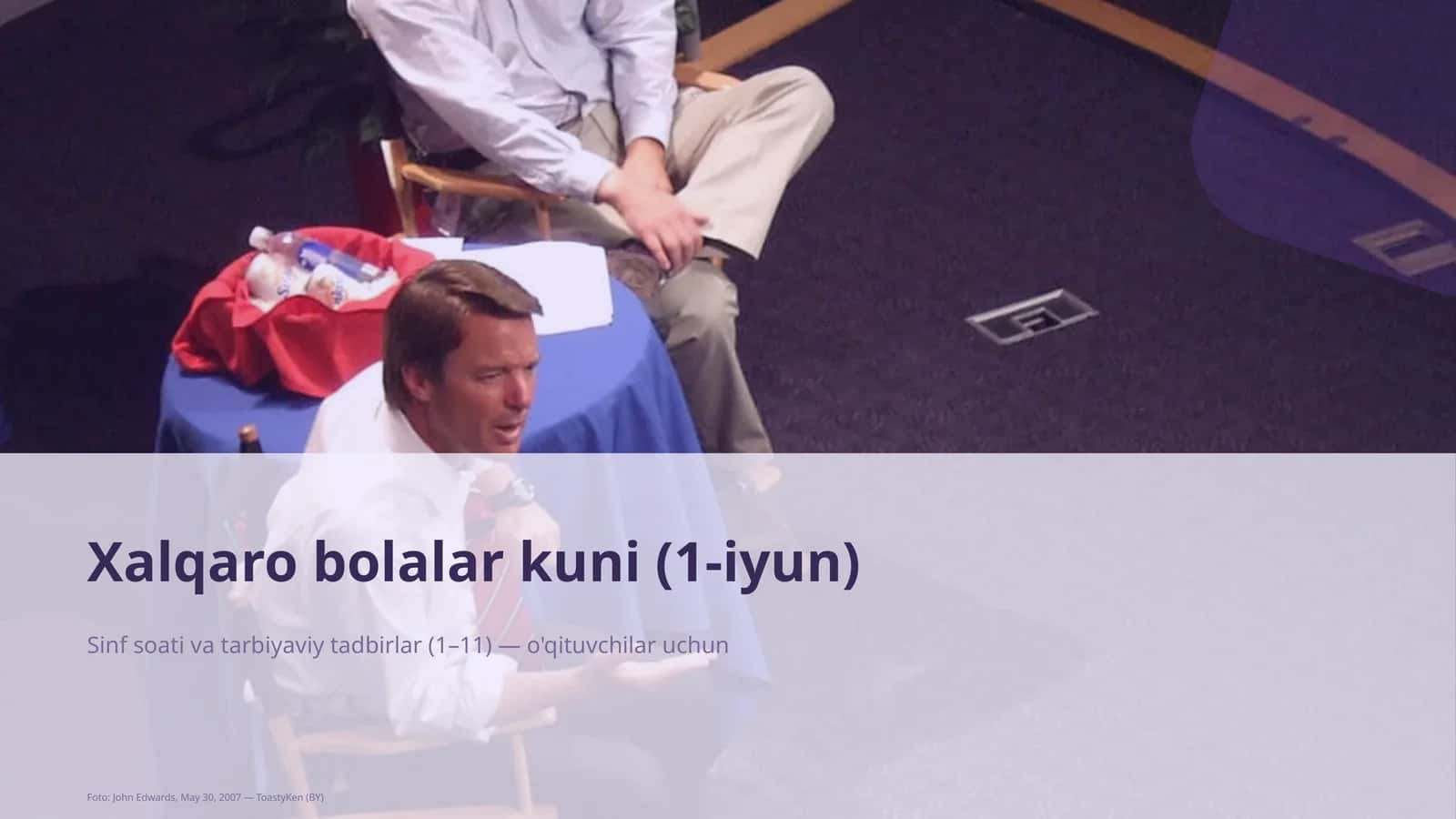 Xalqaro bolalar kuni (1-iyun)