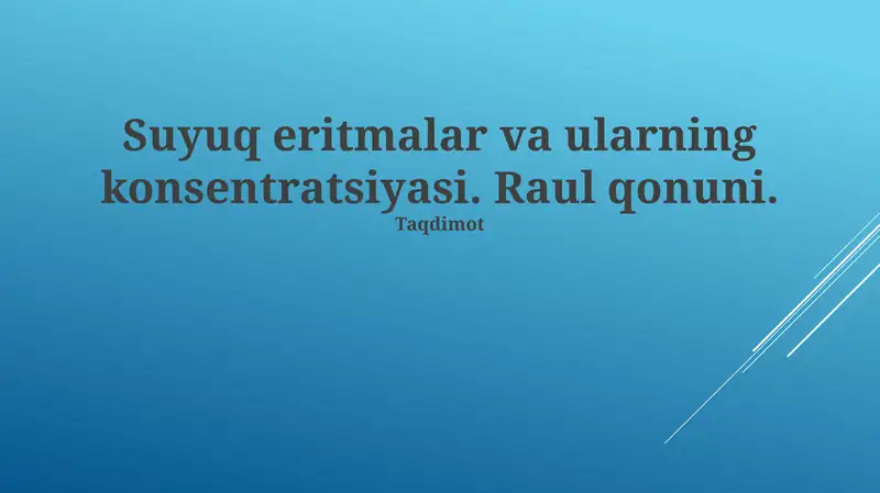 Raul qonuni