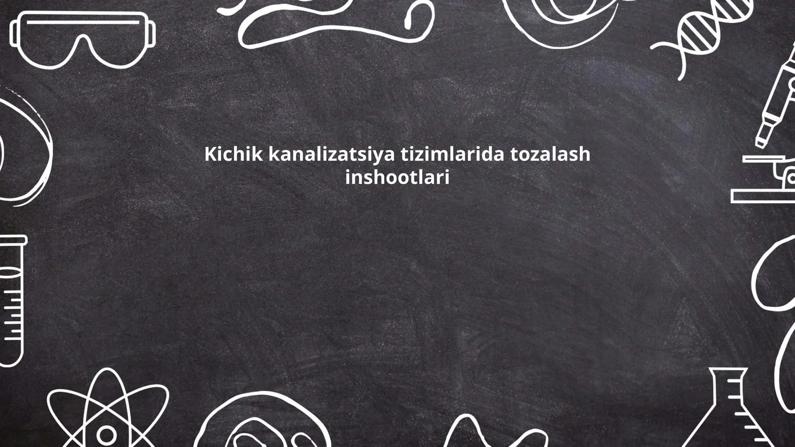 Biologik tozalash usullari