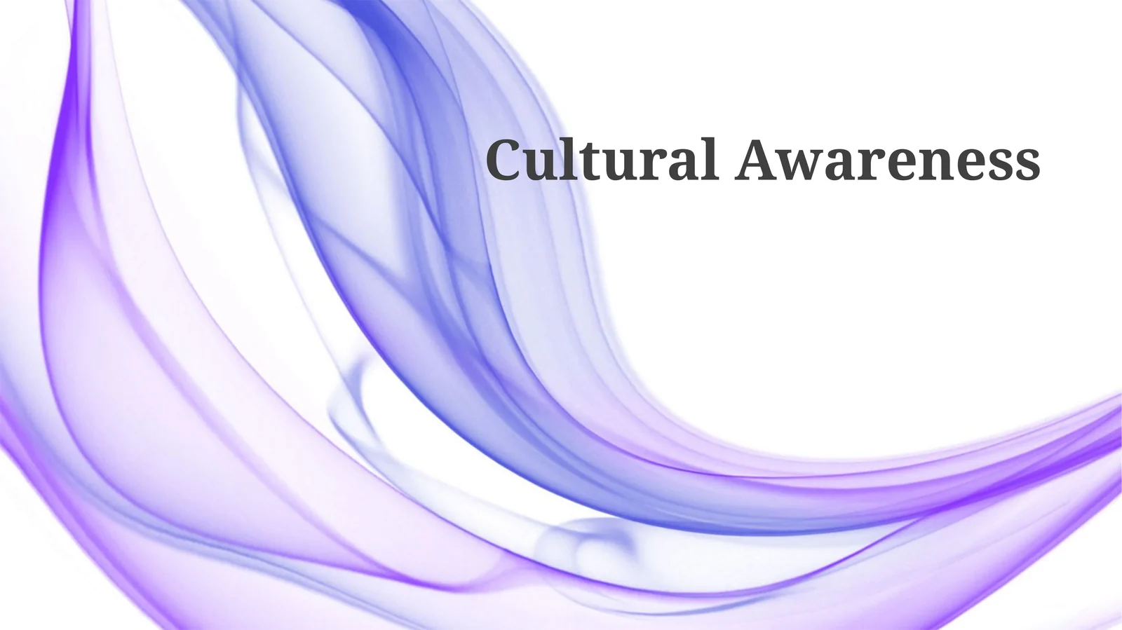 Cultural Awareness