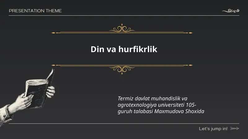 Din va hurfikrlik