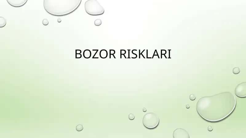 Bozorrisklari