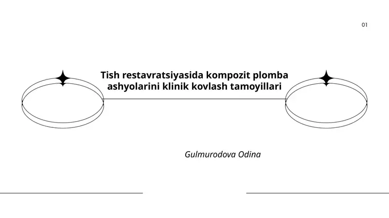 Tish restavratsiyasida kompozit plomba ashyolarini klinik kovlash tamoyillari