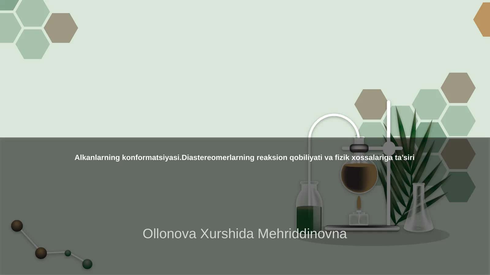 Alkanlarning konformatsiyasi