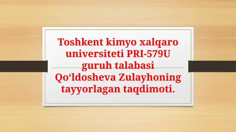 Windows 10 Operatsion Tizimi