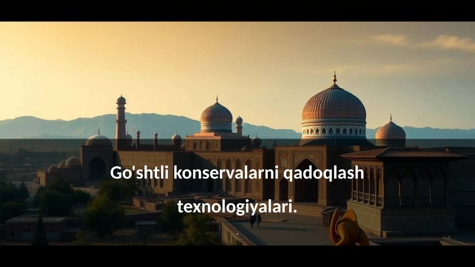 Go'shtli konservalar