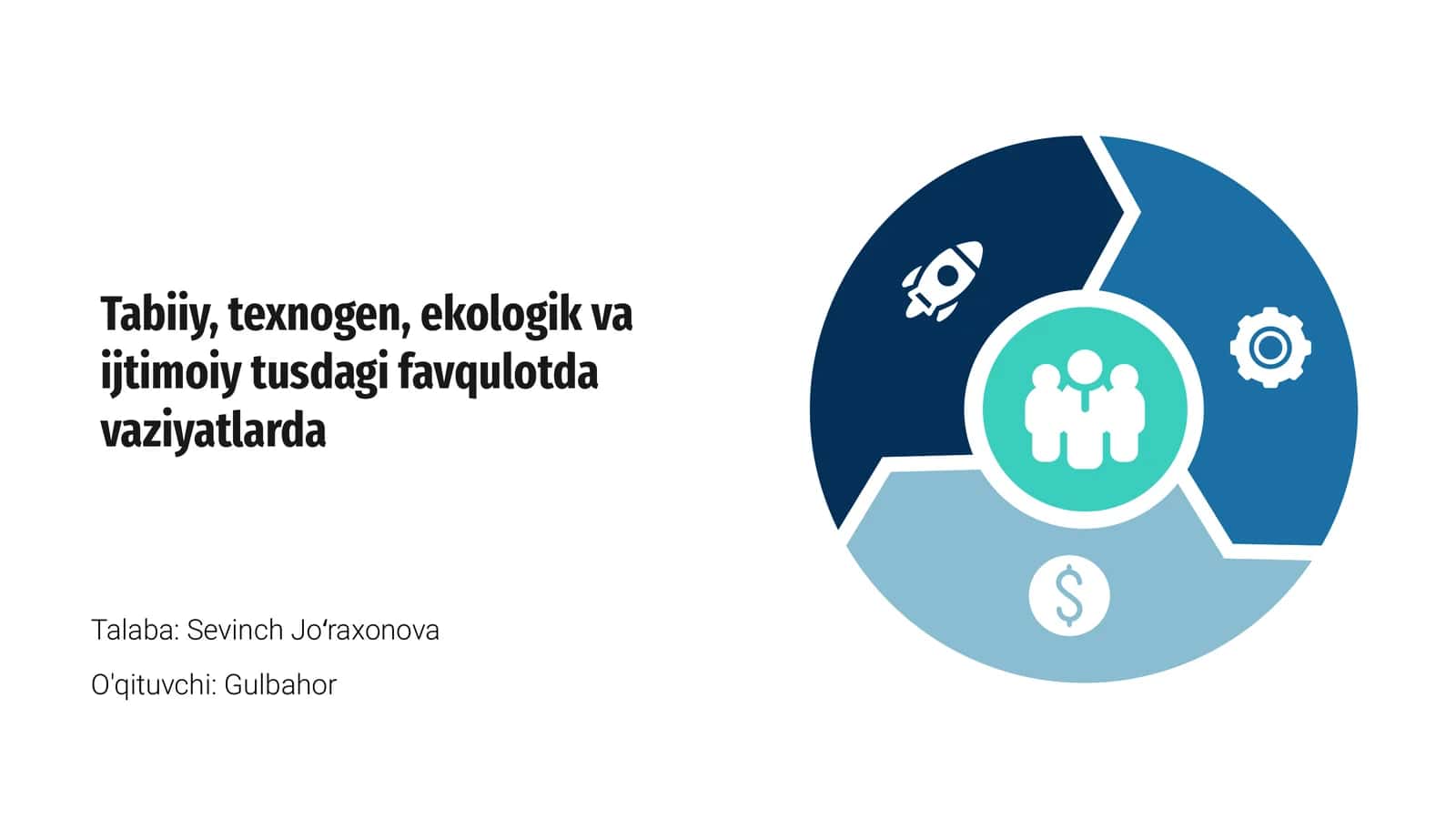 Tabiiy favqulotda vaziyatlar