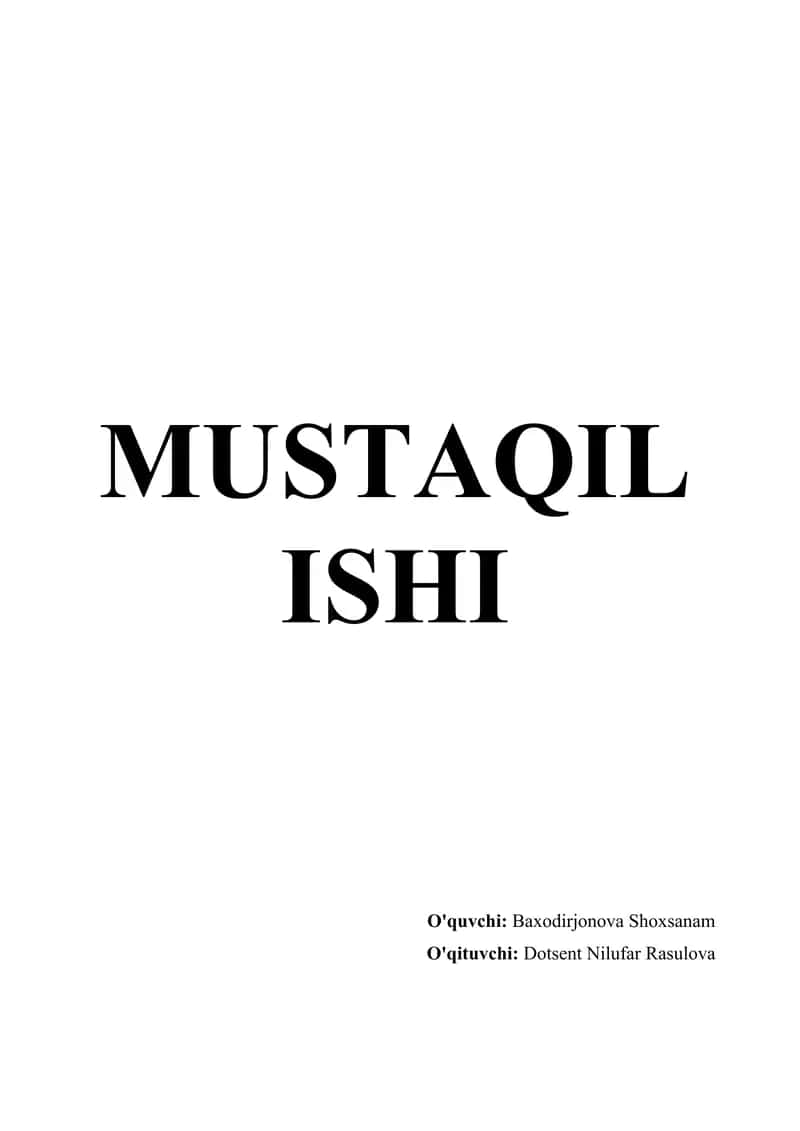 Go'daklik davri psixologiyasi