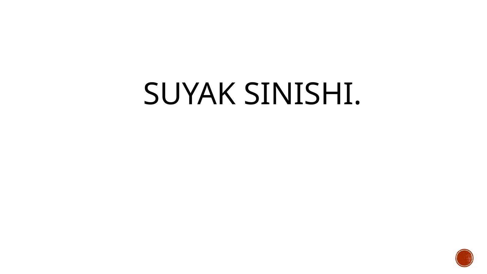 Suyak sinishi