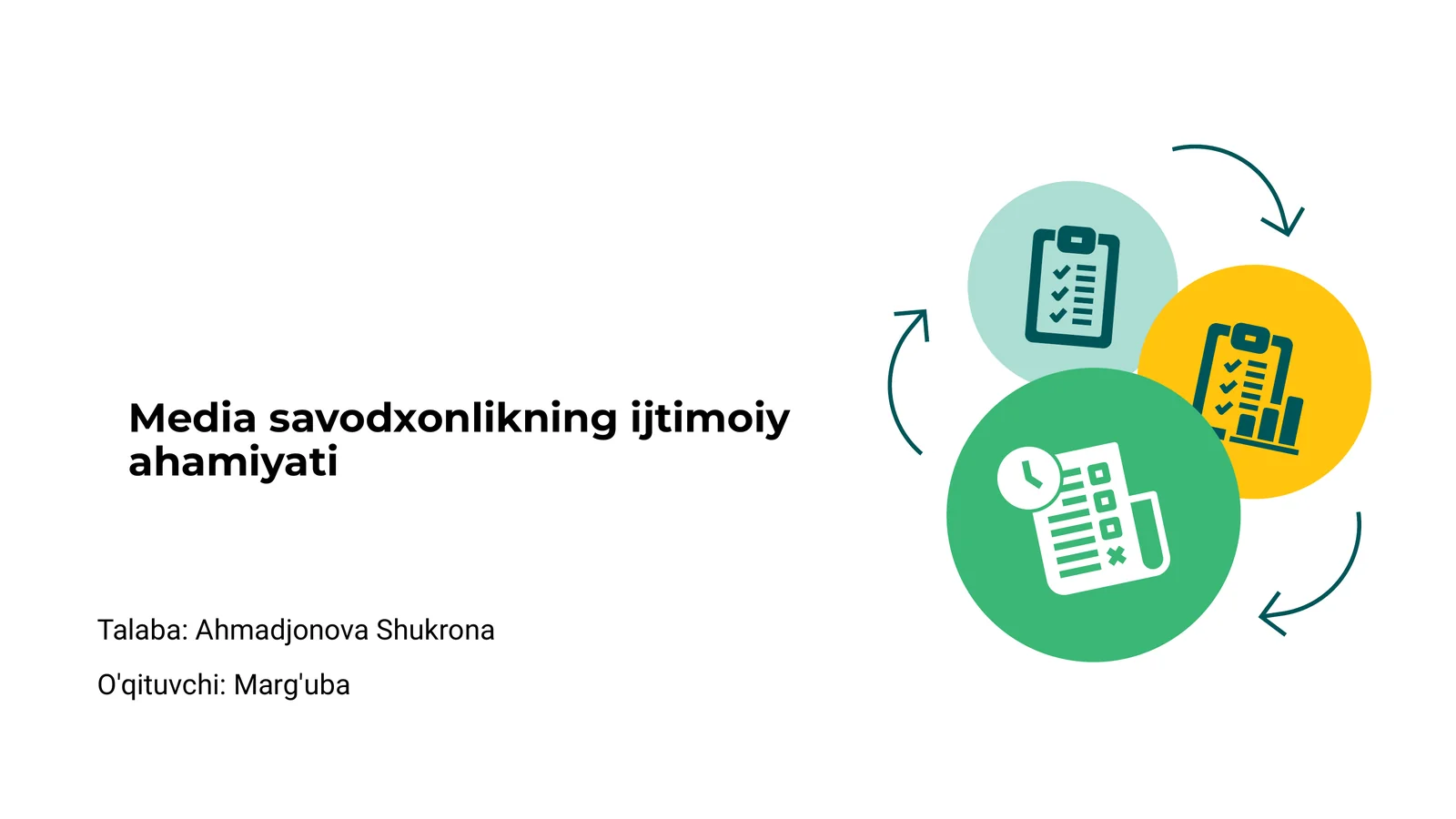 Media savodxonlikning ijtimoiy ahamiyati