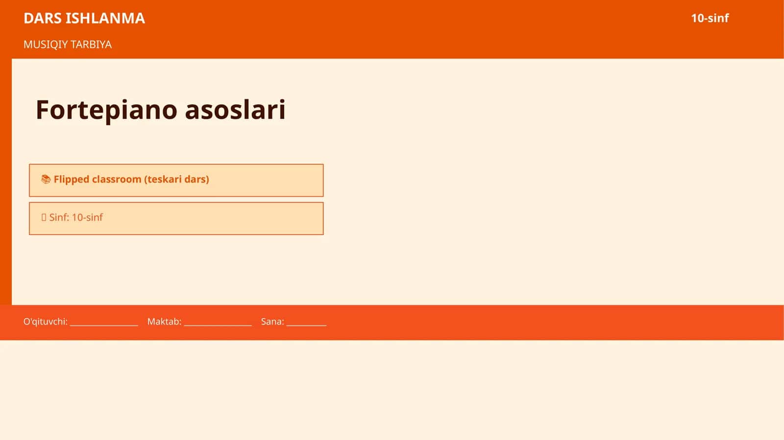 Fortepiano asoslari