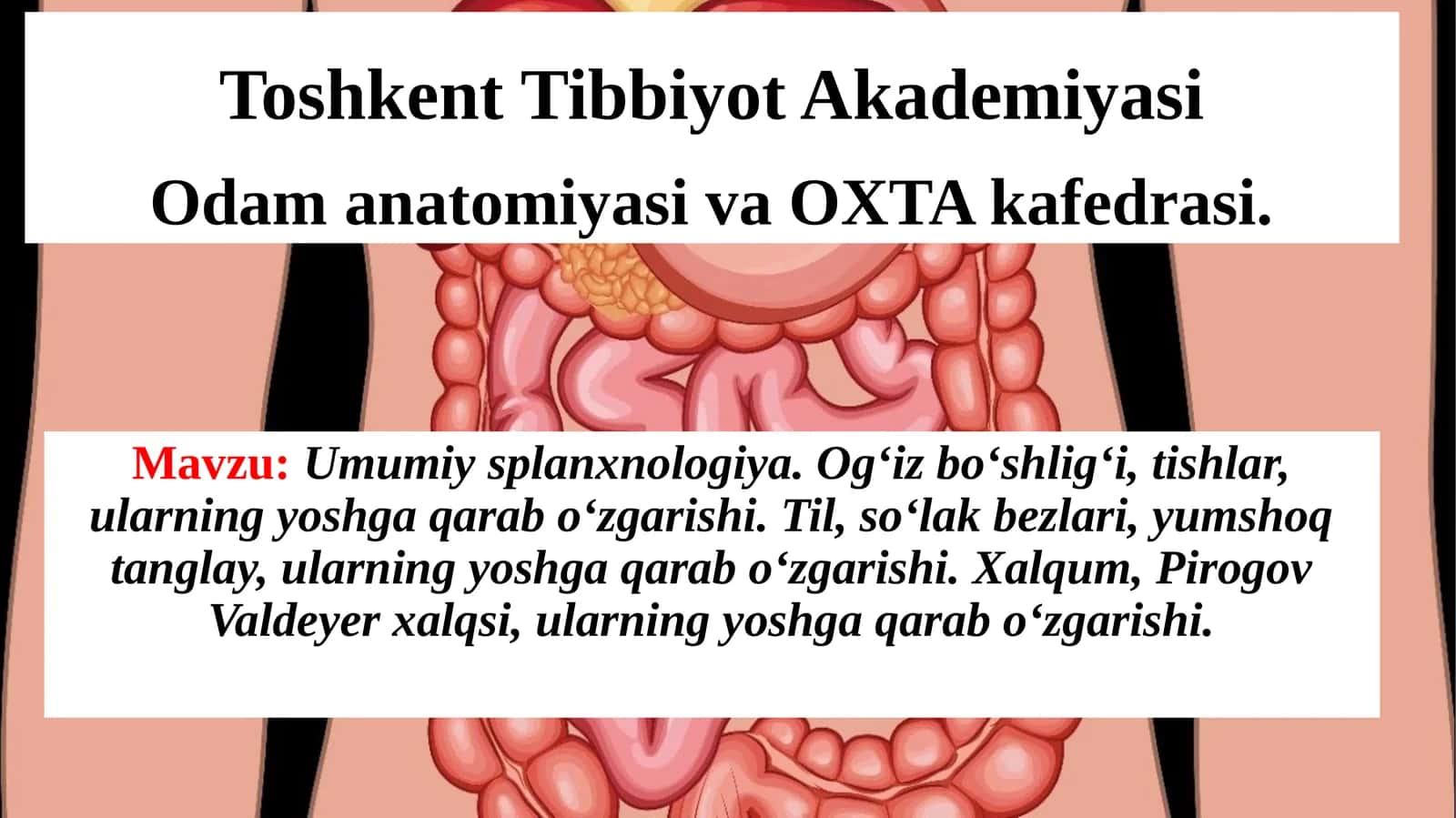 Umumiy splanxnologiya