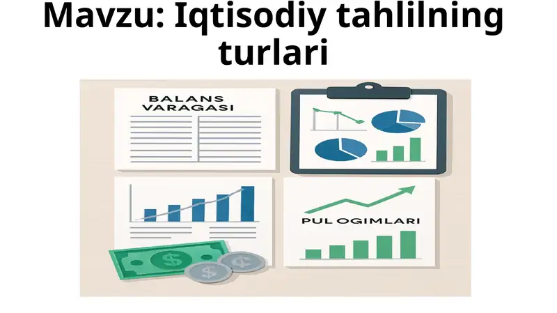 Iqtisodiy tahlilning turlari