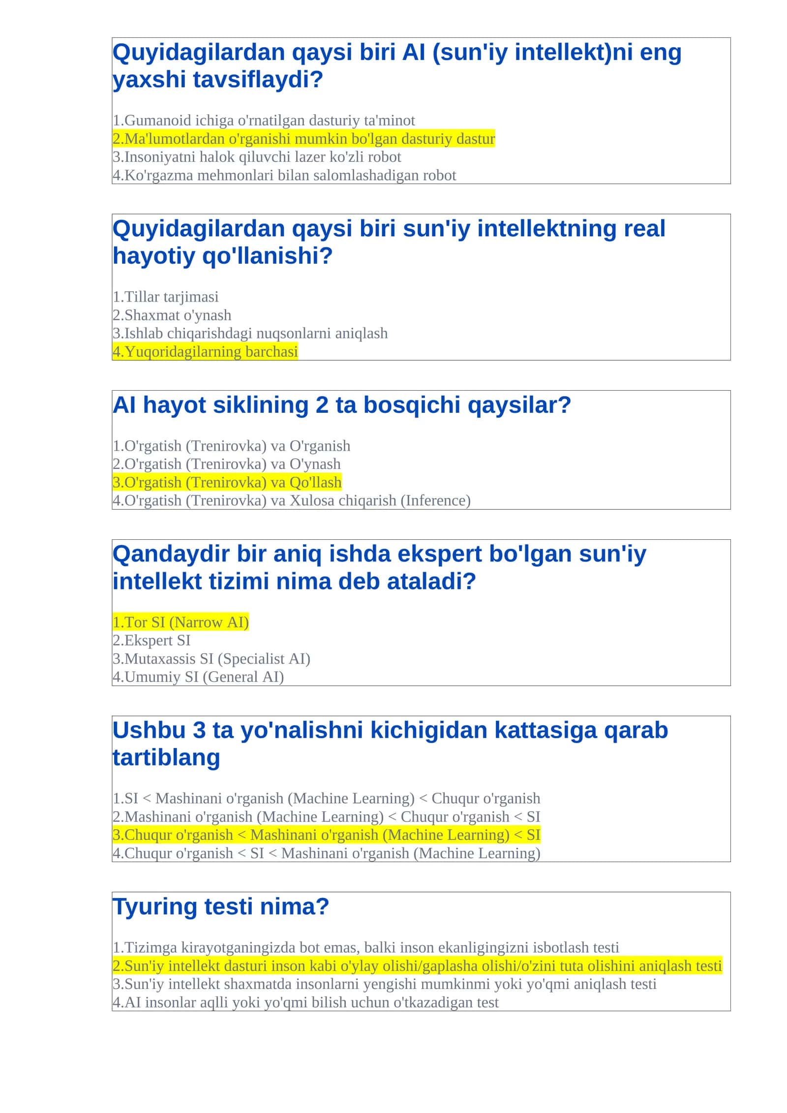 SI sertifikat test