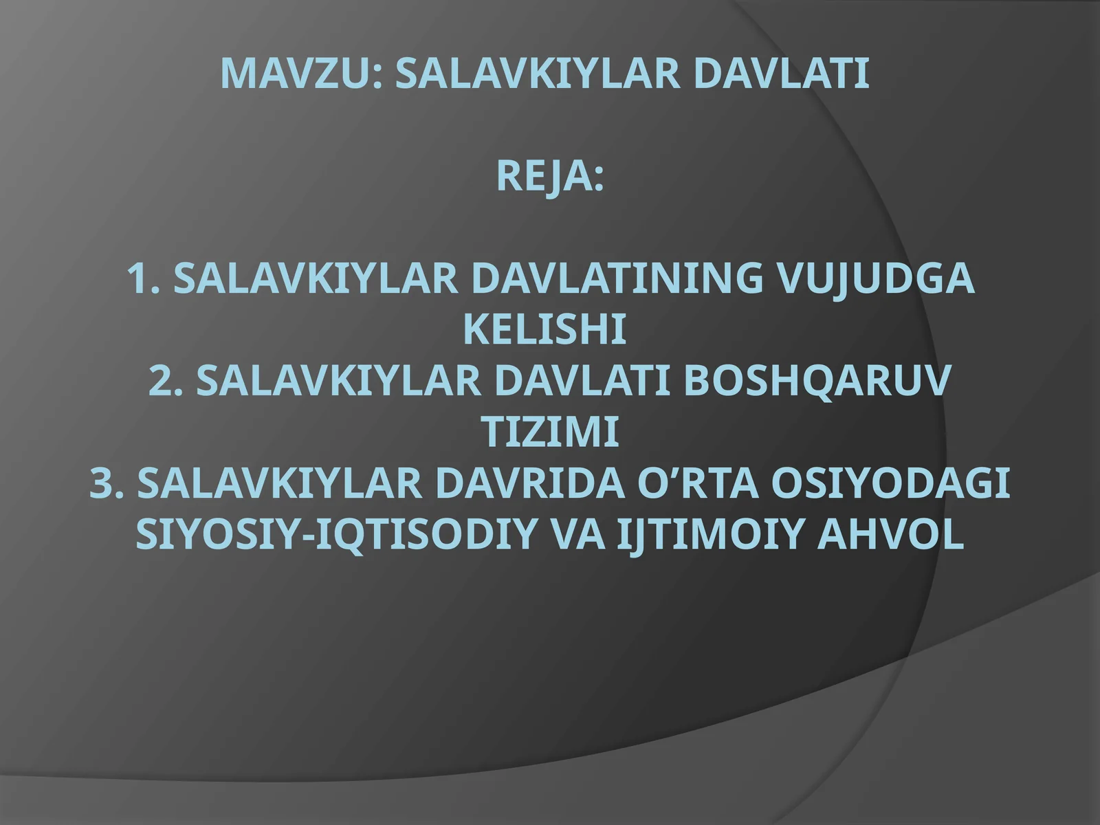 Salavkiylar davlati