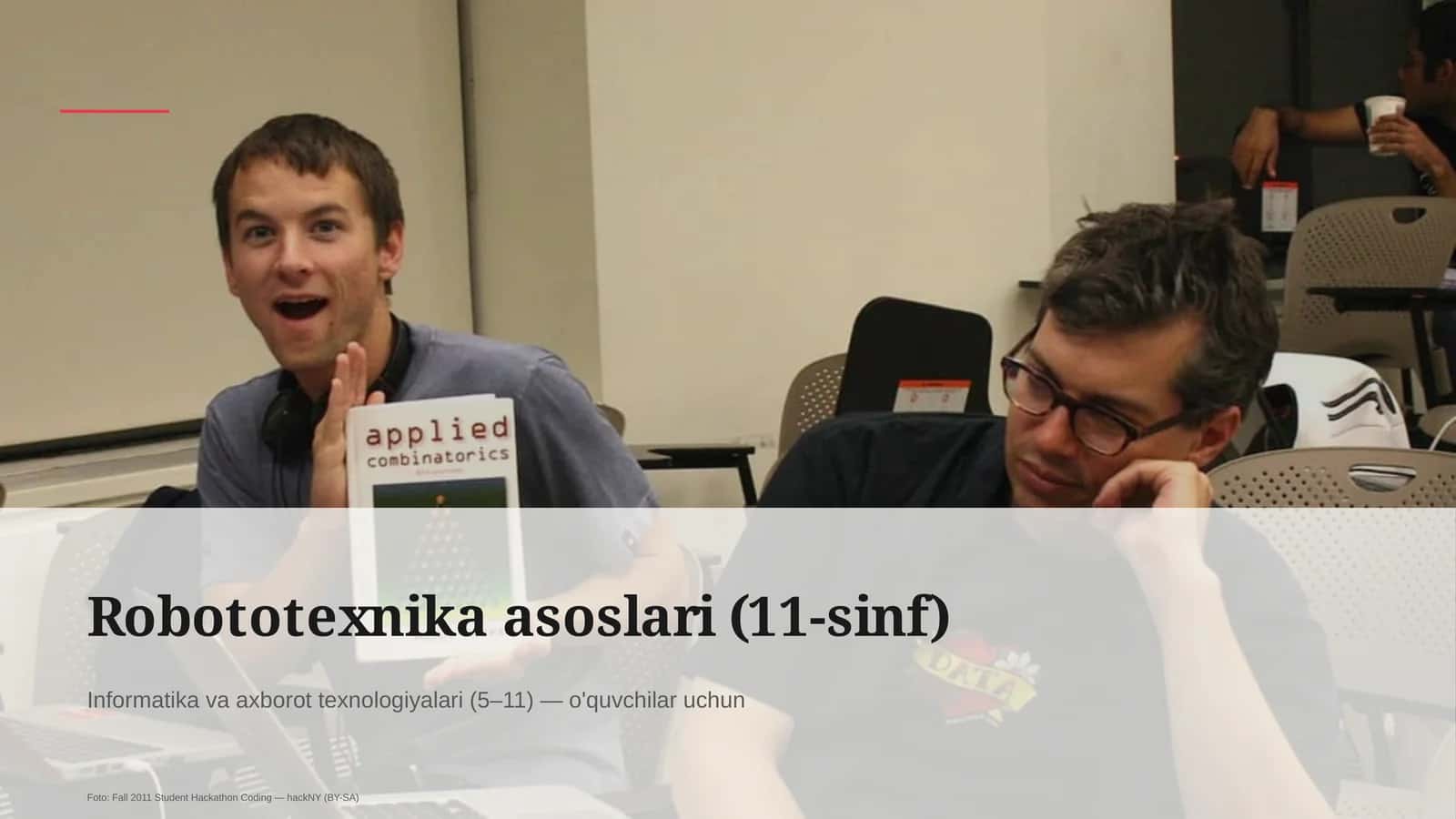 Robototexnika asoslari (11-sinf)
