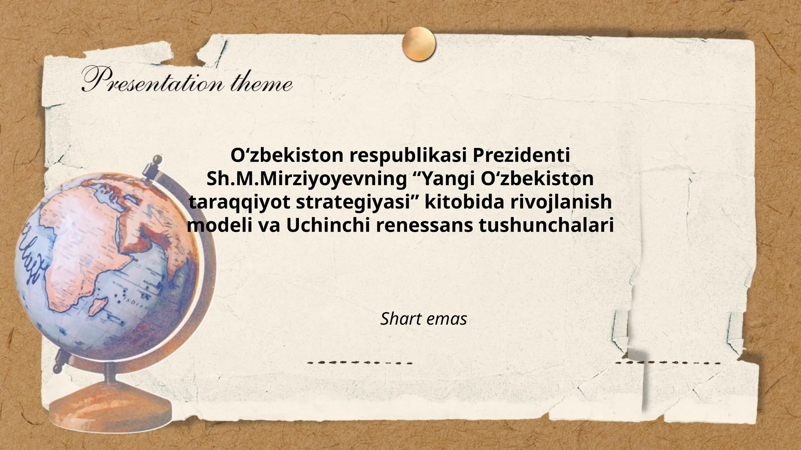 Uchinchi renessans tushunchalari