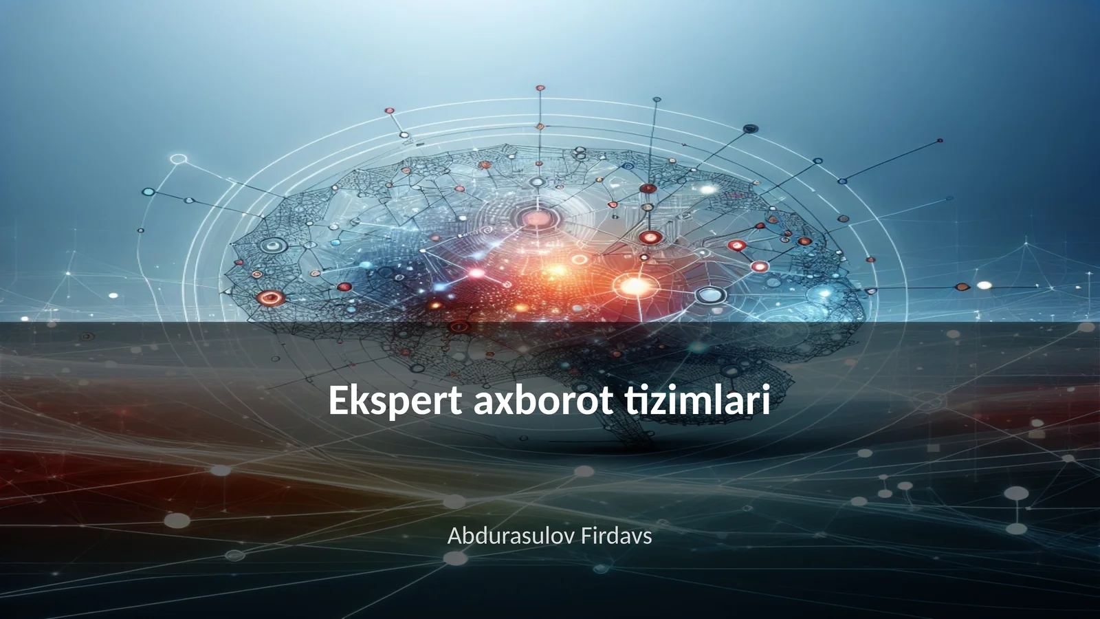 Ekspert axborot tizimlari