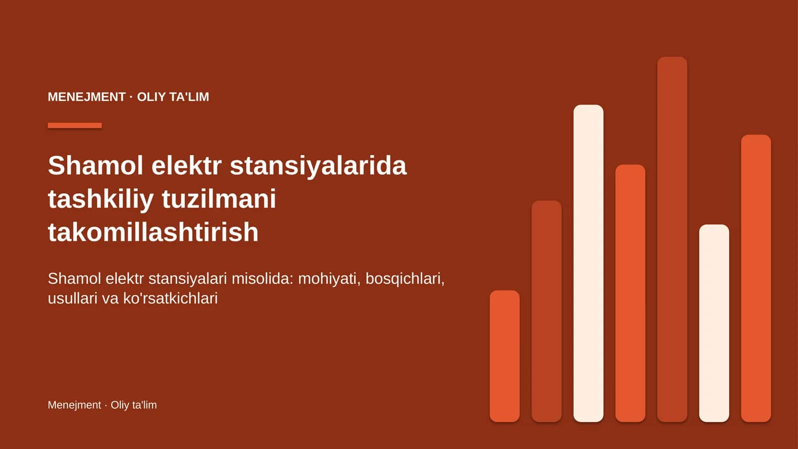 shamol elektr stansiyalarida tashkiliy tuzilmani takomillashtirish 4002