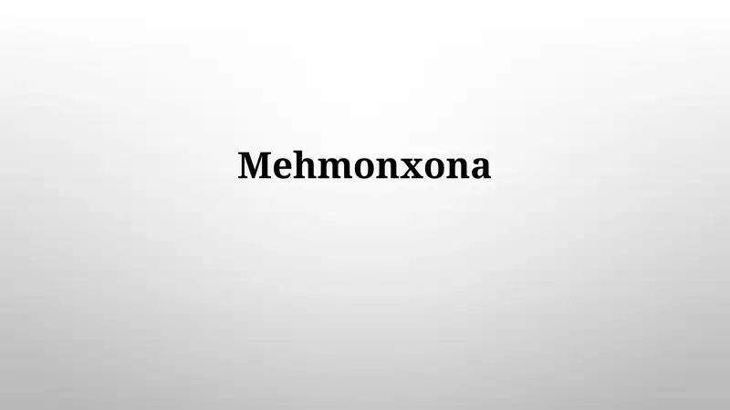 Mehmonxona