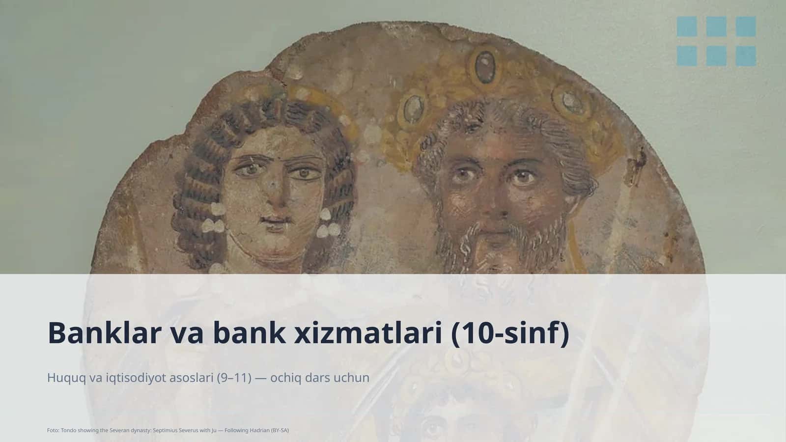 Banklar va bank xizmatlari (10-sinf)