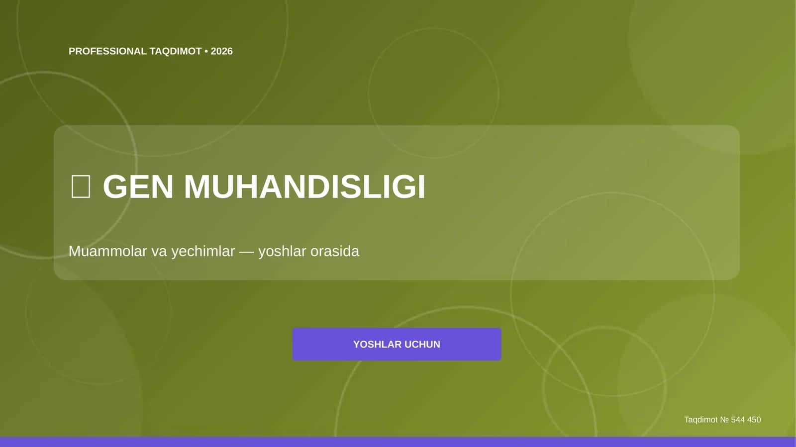 GEN MUHANDISLIGI