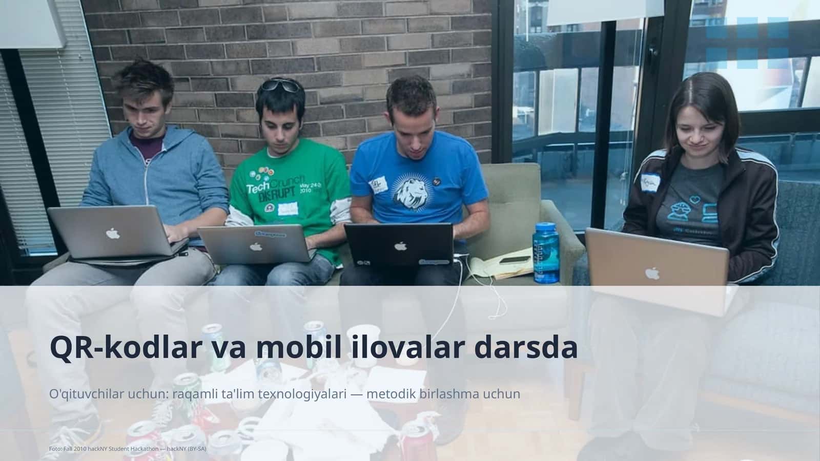 QR-kodlar va mobil ilovalar darsda
